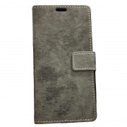 Klassisk flip cover med lommer Grå til Nokia 5 Mobilcover